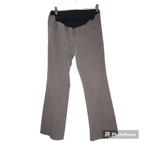 Gray Gap Maternity Pant